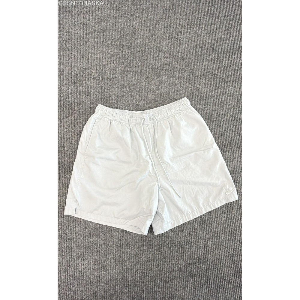 Nike White Womens Athletic Running Shorts Dri-Fit Mesh Lined DA4354-430 Size M